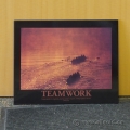 Laminated Inspirational Motivational Poster - "Teamwork"